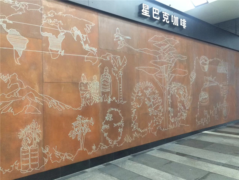 博兴耐候钢幕墙